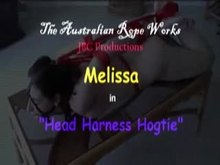 Hogtied with Head Harness