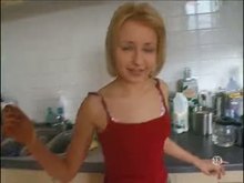 Homemade BDSM - Obedient French blondy