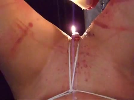 Hot wax torture