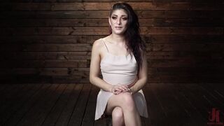 Nikki Knightly: Girl Next Door Gone Goth is Bound and Tormented