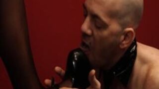 Ass Cleaning Pierced Male Slave