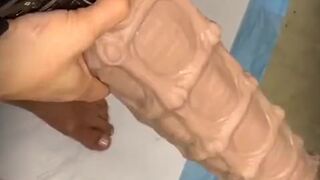 Monster Strapon in Action