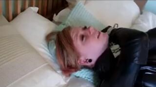 Chastity and Latex With Shackles