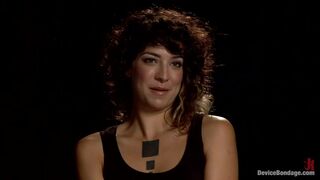 Wild hairy whore gets tamed. Bianca Stone: exotic, flexible treat!