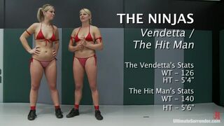 ROUND ONE The Ninja's (10) vs The Goddesses (00)