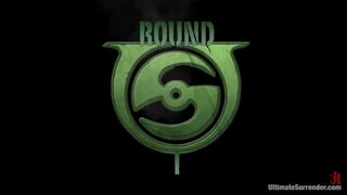 2 MMA trained babes bang it out on the mats in a sex wrestling match