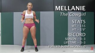 Mellanie "The Cowgirl" Monroe (01)vs Maggie "The Molester" Mayhem (00)