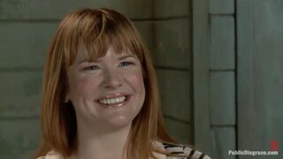 Lorelei Lee & Claire Robbins: Amateur Encounters A Ginger Gets DoublePenetrated in Public!