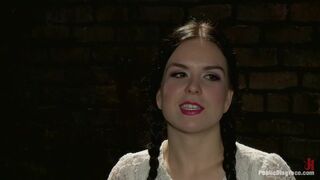 THE LAST LAUGH: Audience of 70 Humiliates Juliette March, Giggling Tight Bodied Whore!!