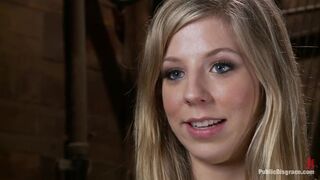 Smoking Hot Blonde Bubble Butt Babe gets Fucked by Nacho Vidal in HARDCORE Public Scene