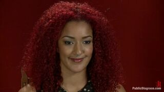 Hot young squirter with a fetish for medical play