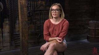 Katie Kush: Blonde, All Natural, Flexible Slut in Grueling Bondage