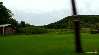 "The Dig": The conclusion. A BDSM Abduction Horror Feature filmOut door bondage at its best!