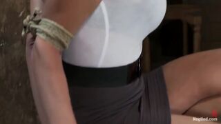 Big Tit Blonde's Extreme BDSM Punishment: Bowling Balls & TipToe Humiliation