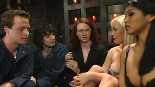 Mika Tan, Judas, Lorelei Lee and Elliot Skellington