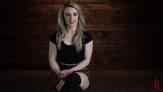 Kate Kennedy is Brutalized in Extreme Bondage and Made to Cum