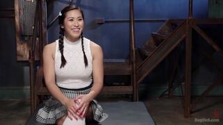 Mia Li's First Anal Bondage