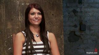 19yr with long sexy legs is bound helpless, & uncomfortable