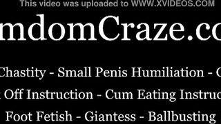 Bend over and take my strapon in the ass