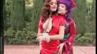 Latex and Lesbian Bondage