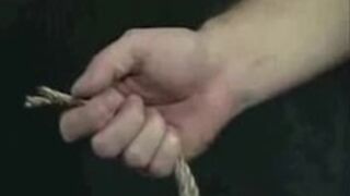 Instructional Bondage Video in Dungeon