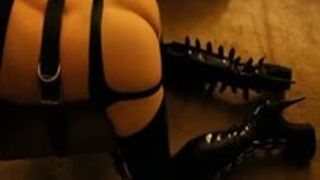 Femdom - Ass Warm Up