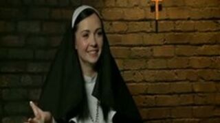 BDSM - Full Movie Nun taken hard