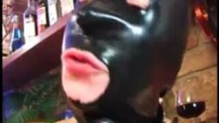 Latex Mask Doggy Girl