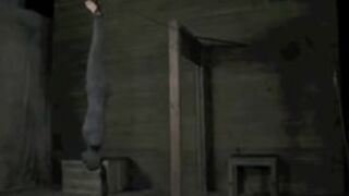 Extreme Bondage Suspension and Throat Fucking