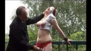 No mercy for red haired subbie