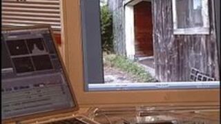 Lorelei mummified in suitcase