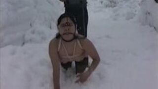 Snow BDSM - Outdoors