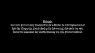 Slave Jennifer&#039;s Training 5