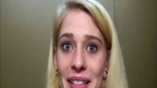 Training of Blonde Slave