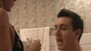 Femdom Humiliation - Asslicking