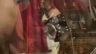 Japanese Plug Gag and taken facefucking