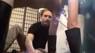 Homemade BDSM - Hooded Latex Slavegirl