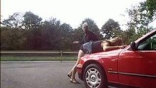 Amateur Public Whipping