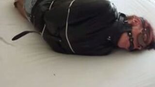 Hogtied Gagged and Blindfolded