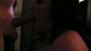 Homemade Sub sucks dick