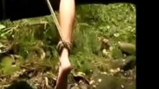 Homemade Outdoors BDSM