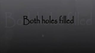 Both holes filled - Fisting Homemade BDSM