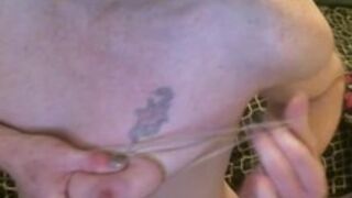 Selt Tit Punishment on Cam