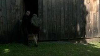 Cruel Outdoor BDSM Training