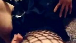 Face and ass nailed sub lady