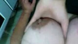 Homemade Hardcore Needle Tit torment