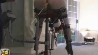 Folded for fucking machine