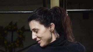 Extreme bondage and pain for brunette broad