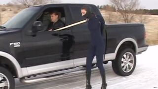 Taken out for a walk