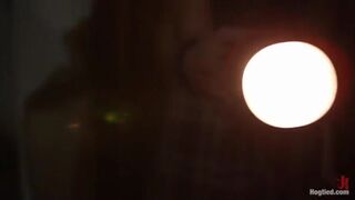 yellow-haired sex slave in good use